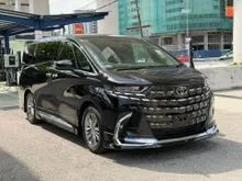 2025 Toyota Alphard 2.5 Z Modelista MPV - NEW CAR/5A/MODELLISTA BODY KIT&EXHAUST/SIDE STEP/HUD/DIM/BSM/FREE 6 YEAR WARRANTY