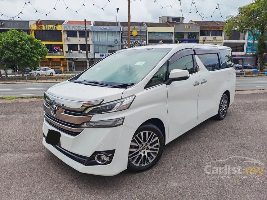 2016 Toyota Vellfire ZG MPV