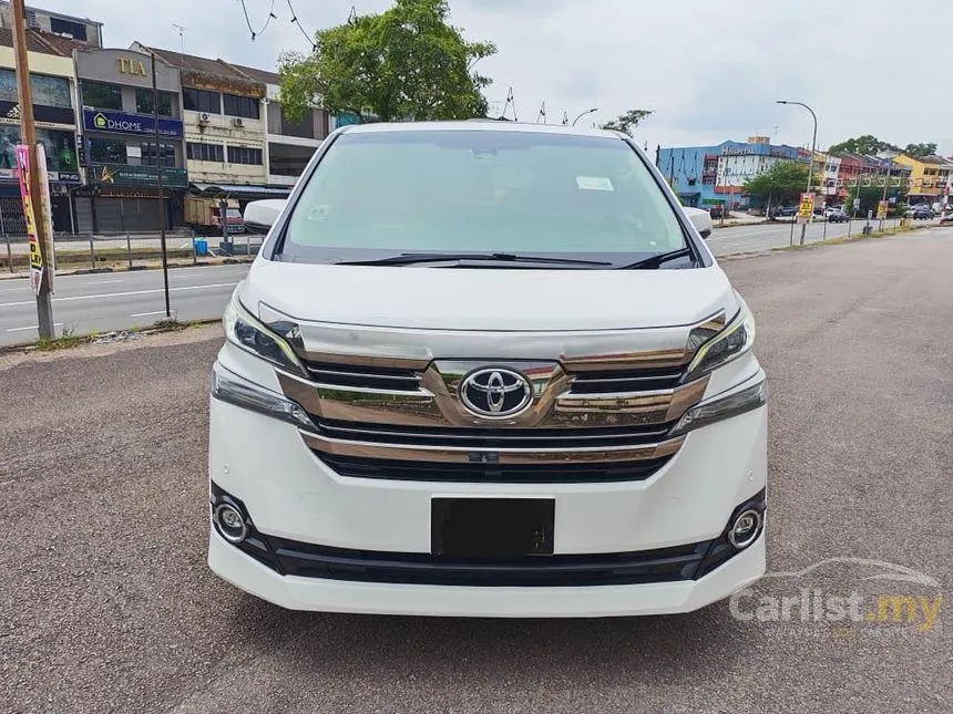 2016 Toyota Vellfire ZG MPV