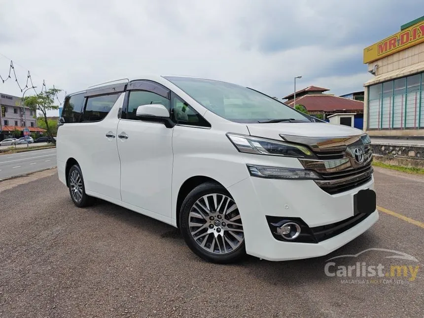 2016 Toyota Vellfire ZG MPV