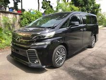 2015 Toyota Vellfire 2.5 ZG ALPINE DVD PLAYER REAR MONITOR ALPINE RAYA PROMOTION