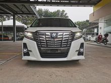 (Rm2.9k/Monthly) (Buy 1 Free 3) (Max Loan In Town Toyota Alphard 2.5 G S C Package MPV 2015