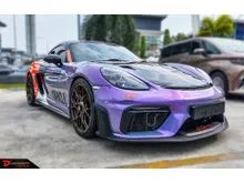 [Used Car - Direct Owner] Porsche 718 Cayman GTS 2.5L (2018/2021). *Done Inspection Works *Original Mileage *Not Flooded/ Total Loss/ Accident Car