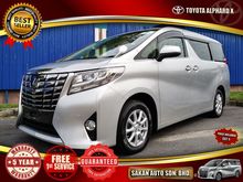 2017 Toyota Alphard X 2.5 MPV **PRICE INCLUDE SST**CLEARANCE SALES**1 POWER DOOR**8 SEATERS**UNREG**JAPAN SPEC**