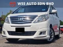 2014 Toyota Alphard 3.5 G  Free Warranty / Free Tinted / MAX LOAN / Genuine Low Mileage /  Flood Free / Car King Condition