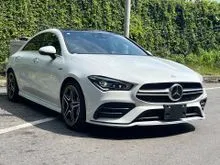 5A RECARO SEAT 2021 Mercedes-Benz AMG CLA35 2.0 4MATIC Premium Plus PANROOF FULL SPEC Coupe