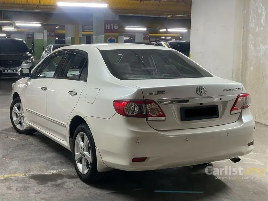 2013 Toyota Corolla Altis G Sedan