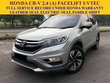 2015 HONDA CR-V 2.4 (A) FACELIFT FULL SERVICE RECORD 60K MILEAGE UNDER HONDA WARRANTY UNTIL 2020 CRV HR-V