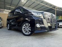 2016 Toyota Alphard 2.5 SA Package MPV (FIRST COME FIRST SERVE)(NO MORE GST)(CRAZY PROMOTION SALES)(MANY FREE GIFT)(MANY UNIT TO CHOOSE)(LOCAL AP)2016