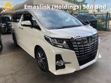 2017 Toyota Alphard 2.5 S 7seather 360view Power Boot LED Light Push Start 7G