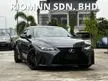 Recon [READY STOCK] 2021 Lexus IS300 2.0 F Sport Mode Black Limited Edition, Sunroof