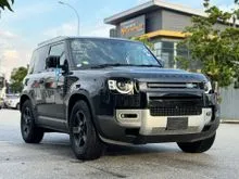 2023 Land Rover Defender 2.0 90 P300 Base Grade Japan Spec Grade 5A LOW Mileage with Air Suspension, Big Screen, Matrix LED Headlamp