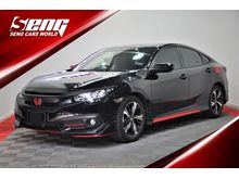 2018 Honda Civic 1.5 TC VTEC Sedan F/SERVICE RECORD U/WARRANTY 55K-MIL ONLY
