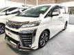 Recon 2018 Toyota Vellfire 2.5 Z G ZG Edition MPV - Cars for sale