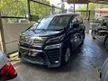 Recon 2019 Toyota Vellfire 2.5 Z SPEC ** LEATHER COVER / 7 SEATER / 2 POWER DOOR ** FREE 5 YEAR WARRANTY / FREE TINTED ** OFFER OFFER **