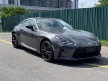 2022 25K KM ROSSO MODELLO EXHAUST 6 SPEED MANUAL DIGITAL METER BSM TRACK TRACTION Toyota GR86 2.4 RZ Coupe UNREG GR 86