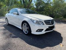 2009 Mercedes-Benz E350 AMG COUPE RARE UNIT