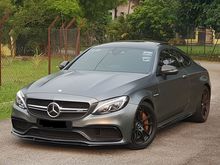 2016 MERCEDES-BENZ C63 S Edition1 4.0 (a) C205 V8 Biturbo AMG Super Performance coupe High spec ! CBU imported Brand New !Very rare in MALAYSIA !