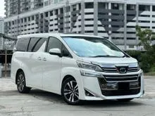 2021 Toyota Vellfire 2.5 ZG MPV AT LOW MILEAGE +FREE WARRANTY+TINTED+SERVICE+FULL TANK/LUXURY 7-SEATER MPV/PREMIUM /POWER DOOR/SAFETY SENSE/CAR KING