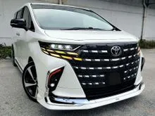 2018 Toyota Alphard 2.5 G S C Package MPV_Fully CONVERT AGH40 Facelift_FREE Auto Warranty_RM50K/Year