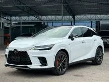 2025 Lexus RX 350 2.4 FSPORT ORANGE CALIPER RED LEATHER SEAT - WELCOME VIEWING READY STOCK - CONDITION ON TOP - FREE WARRANTY SERVICE LEXUS CARNIVAL