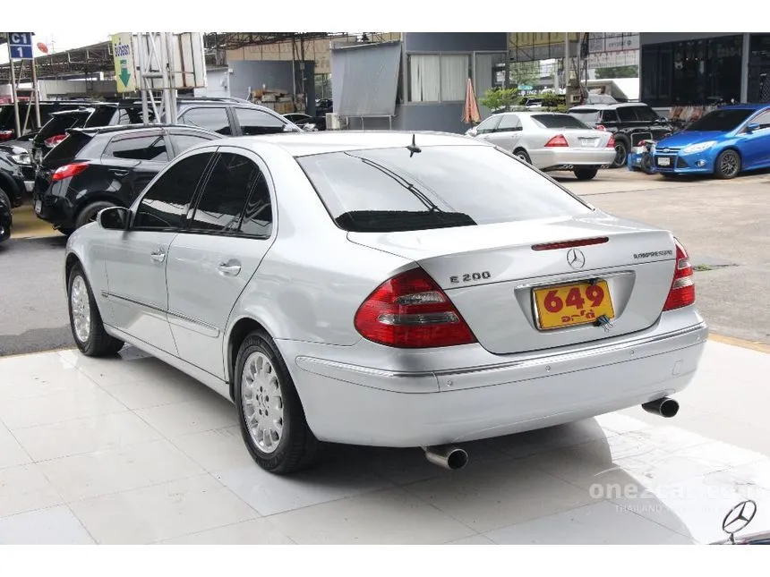 2007 Mercedes-Benz E200 Kompressor Elegance Sedan