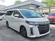 Sunroof 2021 Toyota Alphard 2.5 SC BSM / DIM