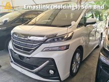 2016 Toyota Vellfire 2.5 Z POWER BOOT 360 CAMERA 2 POWER DOOR 18 SPORT RIM FREE WARRANTY