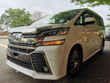 (Pre-Ramadan Sales) (FULL SPEC) 2016 Toyota Vellfire 2.5 Z G Edition MPV - PILOT SEAT