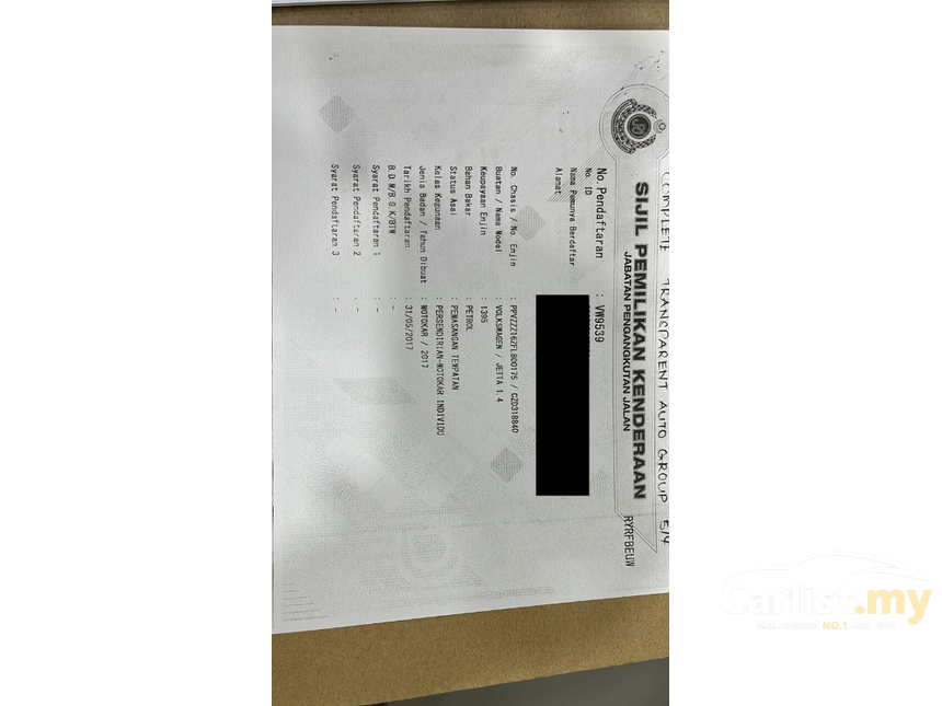 Used 2017 Volkswagen Jetta 1.4 280 TSI Comfortline Sedan ...