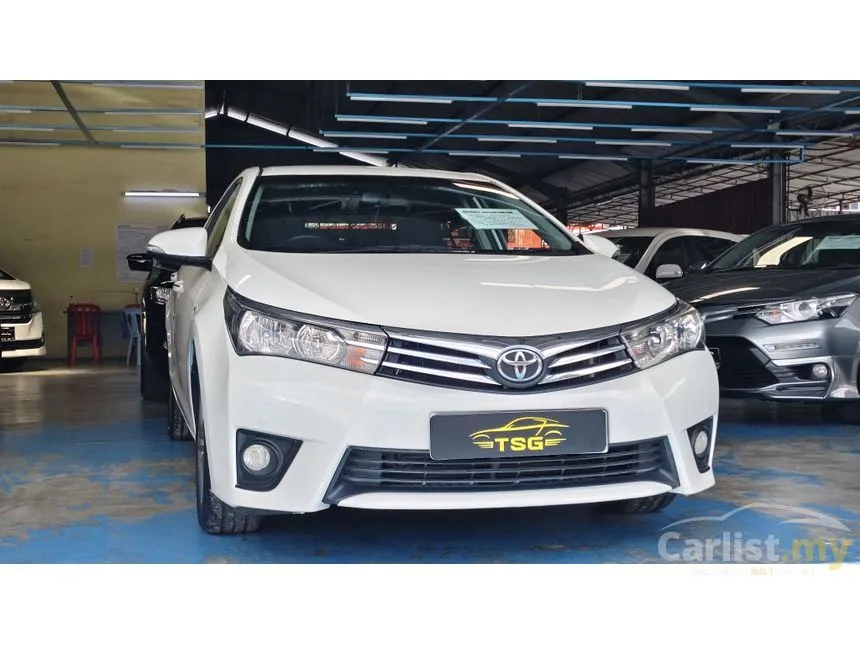 2014 Toyota Corolla Altis E Sedan