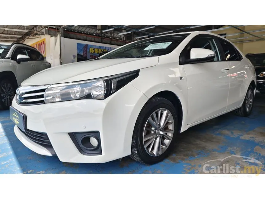 2014 Toyota Corolla Altis E Sedan