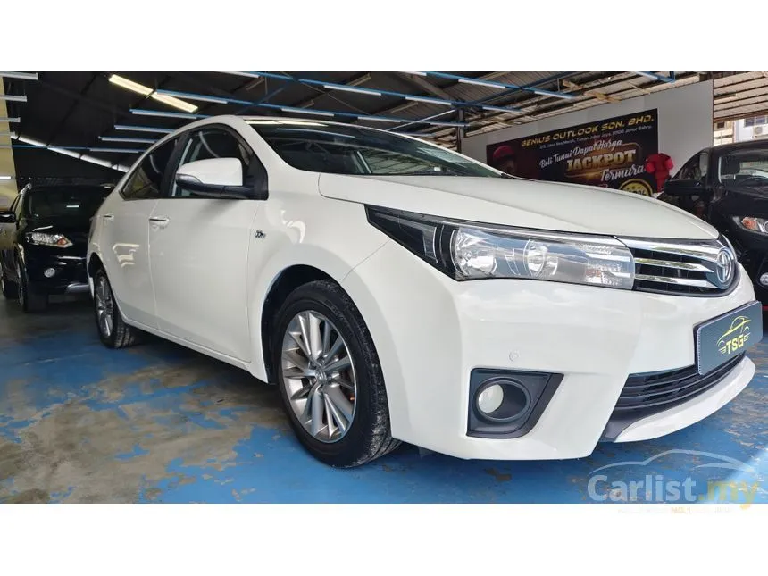2014 Toyota Corolla Altis E Sedan