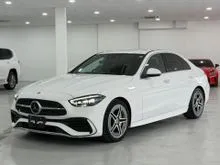 2023 Mercedes-Benz C200 1.5 Avantgarde AMG LINE TOP READY STOCK AMBIENT LIGHT UNREGISTER 17K MILEAGE ONLY
