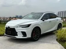 2023 Lexus RX 350 2.4 F-SPORT - Grade 5A Pan Roof Low Mileage