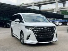 2025 Toyota Alphard 2.5 Z Modelista MPV (GRADE 5A) JBL SOUND SYSTEM, MODELLISTA II BODYKIT, UNIVERSAL STEP, MOONROOF
