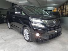 2012 Toyota Vellfire 2.4 Z Edition PROMO Unregister