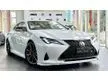 Recon Unregistered 2018 Lexus RC300 2.0 F Sport Coupe Facelift TRD Japan Full Aerokit - Cars for sale