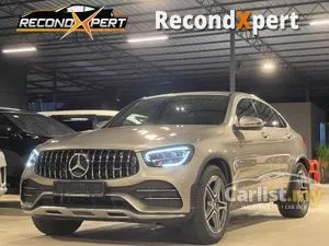 UNREG 2020 Mercedes Benz GLC43 AMG 3.0 4MATIC Coupe New Facelift Majove Silver