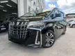 Recon 2020 Toyota Alphard 2.5 S C Package MPV SC**SUNROOF**DIM**BSM**APPLE ANDROID CAR PLAY**PREMIUM WARRANTY**SHOWROOM CONDITION**