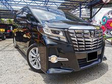 Toyota ALPHARD 2.5 (A) N/FACELIFT PWBOOT WARRNTY