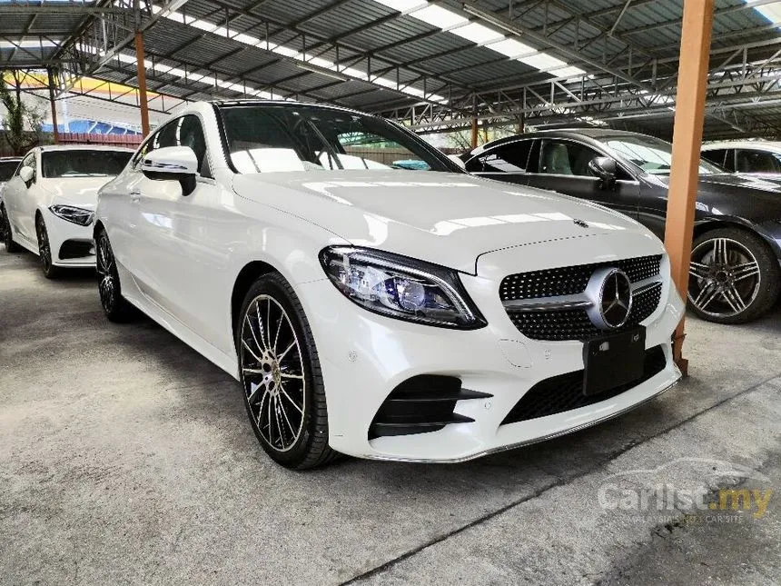 Recon 2019 Mercedes-Benz C180 1.6 AMG Coupe Panoramic Roof 2 Elec ...