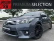 Used ORI 2015 Toyota Corolla Altis 1.8 G SPEC PUSH START KEYLESS LEATHER SEAT NEW PAINT WELL MAINTAIN & SERVICE ONE CAREFUL OWNER VIEW AND BELIEVE