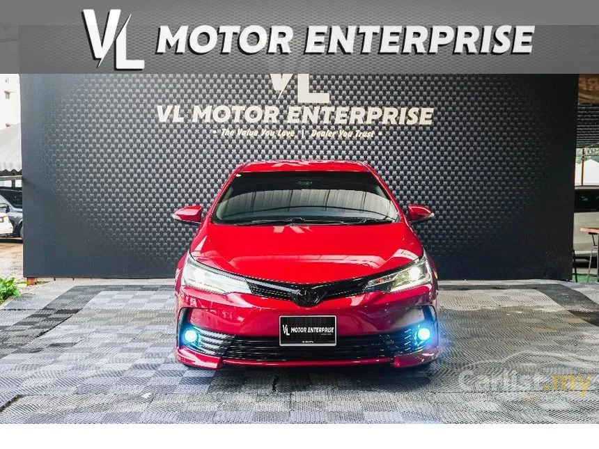 2018 Toyota Corolla Altis V Sedan