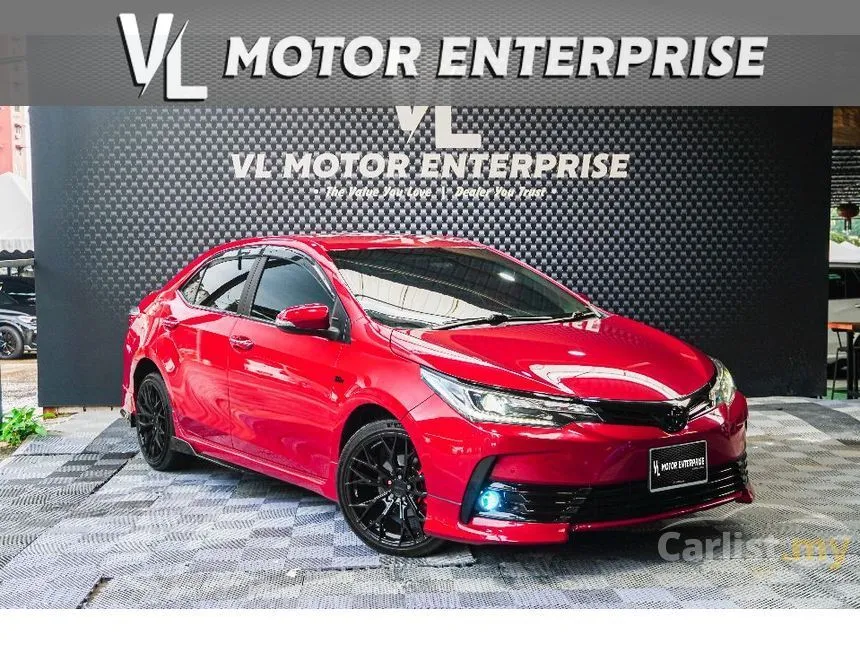 2018 Toyota Corolla Altis V Sedan
