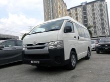 2015 Toyota Hiace 2.5 Window Van (M) EXCELLENT CONDITION ** HIGH LOAN AVAILABLE ** SPECIAL PROMOTION **