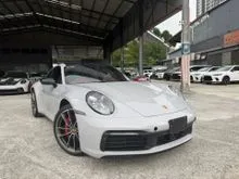 2022 Porsche 911 3.0 Carrera S Coupe JAPAN SPEC SPORT CHRONO/SPORT EXHAUST/PDLS MATRIX LED/REN INTERIOR/BOSE SOUNND/FULL LEATHER  UNREGISTERED