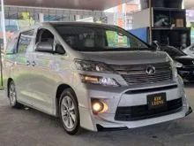 2008 Toyota Vellfire 3.5 MPV *** GREAT DEAL *** SILVER BODY # BODY KITS # KEYLESS PUSH START # SUNROOF MOONROOF # REAR E/SEATS