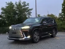 2024 Lexus LX 600 3.4 5 seater SUV / Black Interior