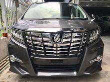 2015 TOYOTA ALPHARD 2.5 SC ( 4 YEARS WARRANTY ) SPECIAL PROMOTION BAGI JADI JAA